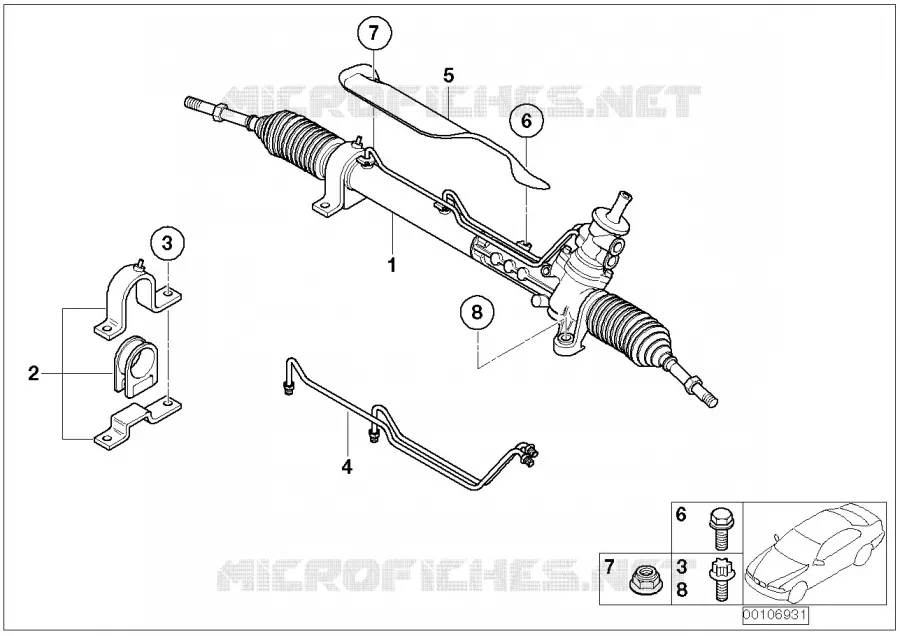 Servodireccion hidraulica MINI MINI COOPER 2002 Cooper N Cooper