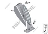 Aceleración/módulo de pedal acelerador para MINI Cooper SD 2010