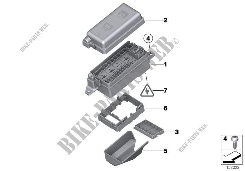 Piezas suelt.p caja fusib.,compart.motor para MINI Coop.S JCW 2011