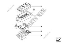 Piezas suelt.p caja fusib.,compart.motor para MINI One D 2002