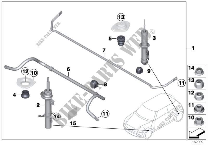 Chasis deportivo JCW para MINI Cooper D 2.0 2011