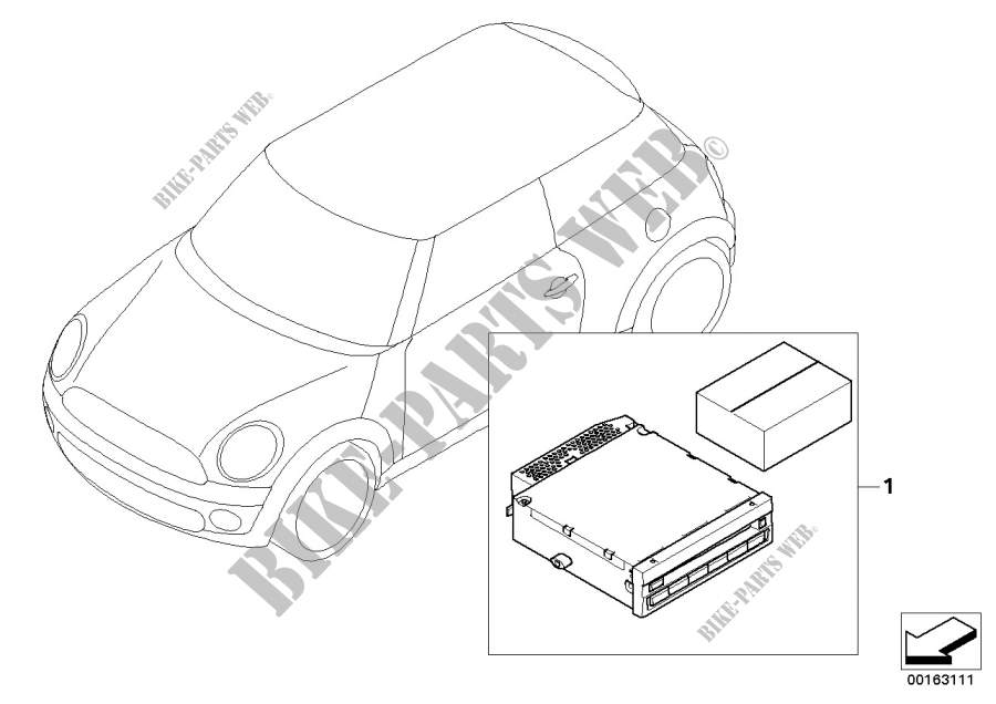 Kit reequip. CDC vehíc. con SPEG low para MINI Cooper D 2.0 2010