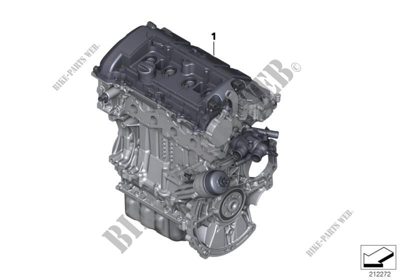 Motore alleggerito   Ricambi Usati para MINI Coop.S JCW 2011
