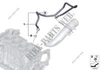 Cárter de cigüeñal Ventilación para MINI Cooper S ALL4 2010