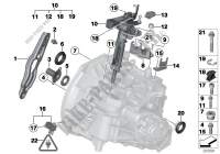 Componentes engranaje GS6 53BG/DG para MINI Cooper S ALL4 2010