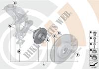 Kit cojinete ruedas delant./Value Line para MINI One 1.6i 2000