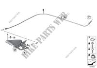 Palanca freno de mano para MINI Cooper S ALL4 2010