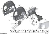 Revestimiento fondo de la maleta lateral para MINI Cooper 2010