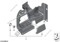 Revestimiento fondo de la maleta lateral para MINI Cooper SD 2011