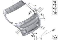 Revest.tapo de portamaletas para MINI Cooper S 2010