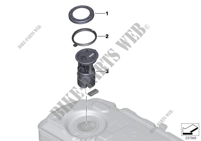 Bomba gasolina / Sensorio del nivel para MINI Cooper 2012