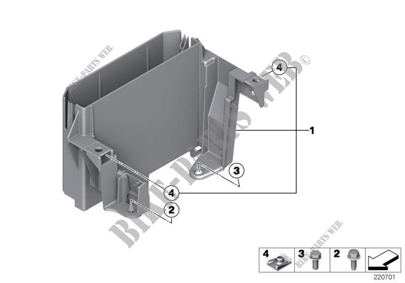 Caja de mecanismo de mando para MINI Cooper D 2.0 2010