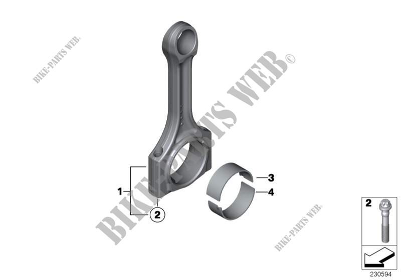 Mecanismo ciguenal biela para MINI Cooper SD ALL4 2012