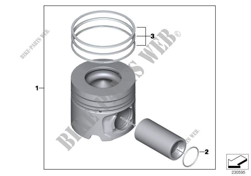 Mecanismo ciguenal piston para MINI Cooper SD ALL4 2012