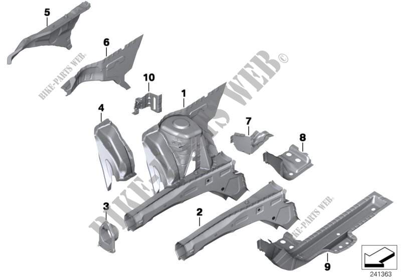 Pasa rueads/soporto del motor para MINI Cooper SD 2010