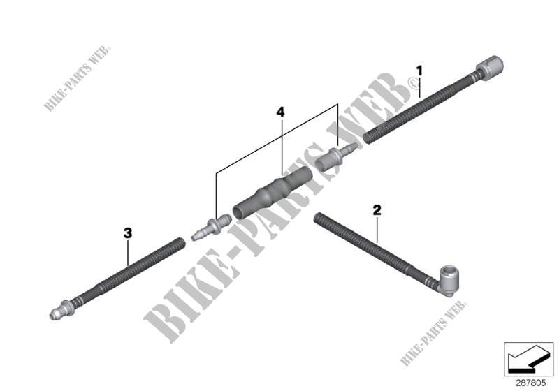 Secciones reparación tubos flexibles para MINI Cooper 2014