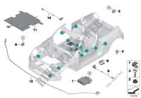 Piezas electricas airbag para Mini Cooper 2014