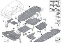 Revestimiento de los bajos para MINI Cooper 2010