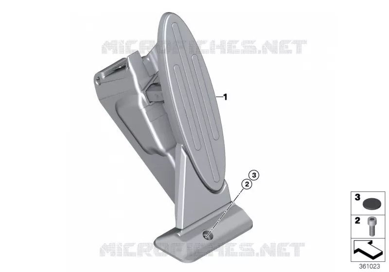Aceleración/módulo de pedal acelerador MINI MINI ONE 2015 One N One