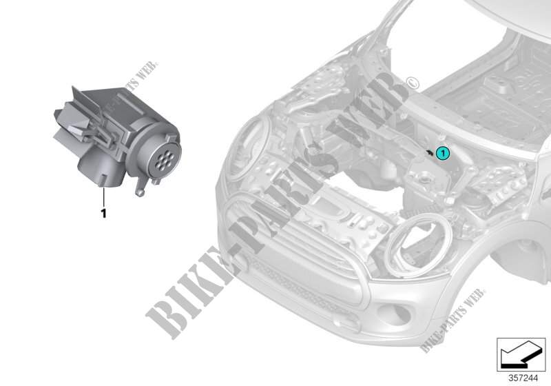 Sensorio p. AUC para MINI Cooper 2014