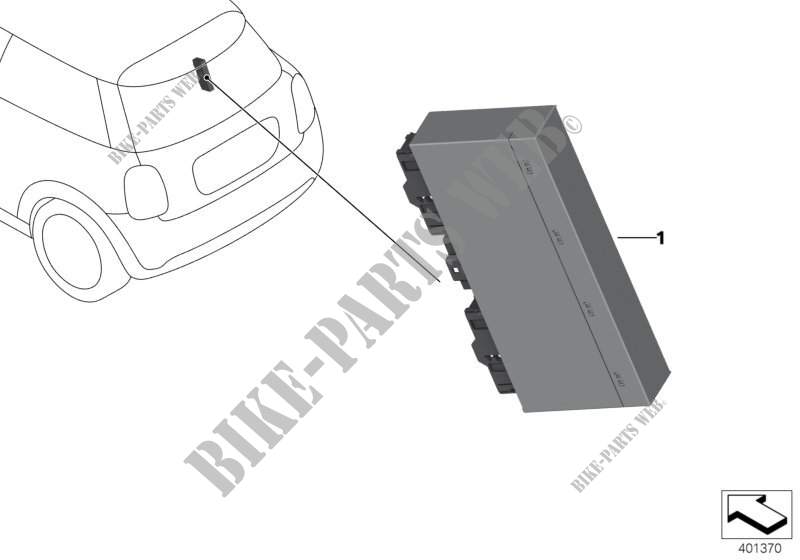 Unidad mando mód. capota de descapotable para MINI Cooper 2014