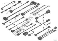 Diversas juego de cables adicional para MINI Cooper 2010