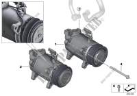 RP compresor del aire acondicionado para MINI Cooper 2014