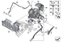 Turbo compresor con lubrificacion para MINI One D 2010