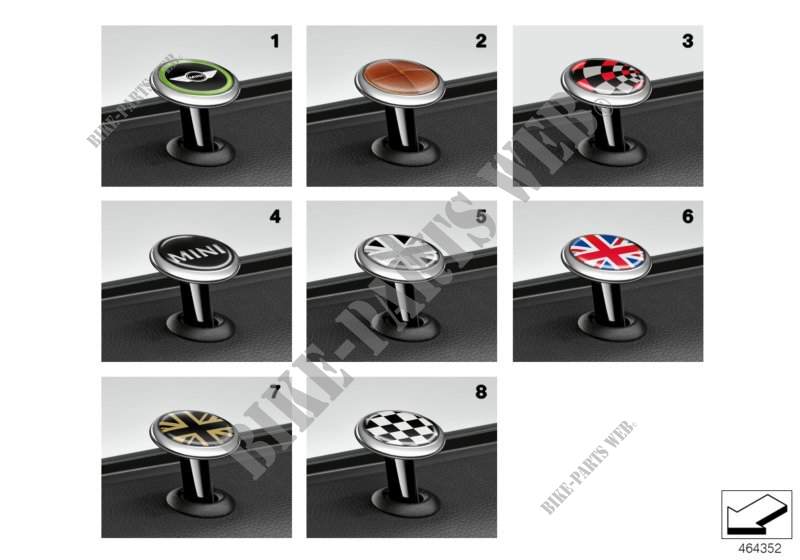 Accesorios y equipamiento posteriores para MINI Cooper D 2013