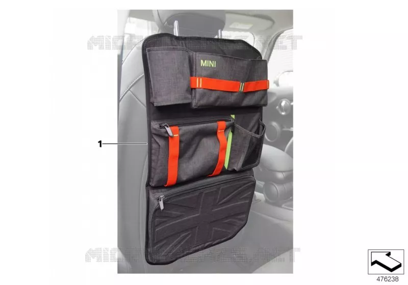 Bolsa de respaldo MINI MINI MINI COOPER S 2010 Cooper S N Cooper S