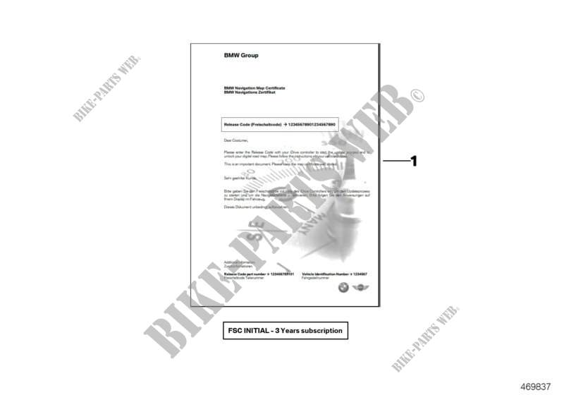 Clave de autorización inicial NAV HU B para MINI Cooper 2014