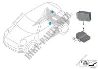 Mecanismo de mando bomba de gasolina para Mini Cooper 2014