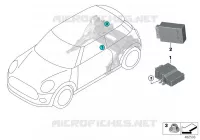 Mecanismo de mando bomba de gasolina Suministro del combustible COOPER D mini-coche 2017 Cooper D 81281