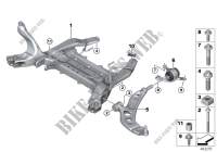 Soporto eje delantero/brazo transversal para Mini Cooper 2014
