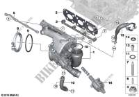 Turbo compresor con lubrificacion para MINI Cooper 2014