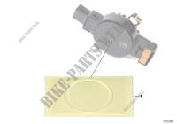 Placa repuesto silic.sensor luz marcha para MINI Cooper 2014